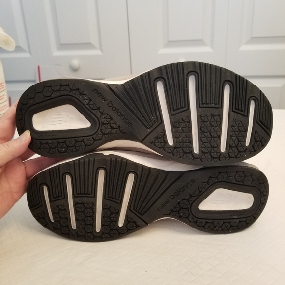 Men's New Balance Tan Suede Leather 608 Cross Training Shoe US  8, EUR 41.5 - Picture 3 of 9